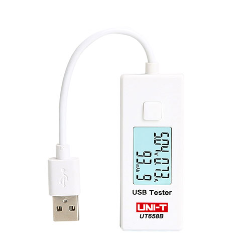 تستر USB و مانیتورینگ شارژ UT658B